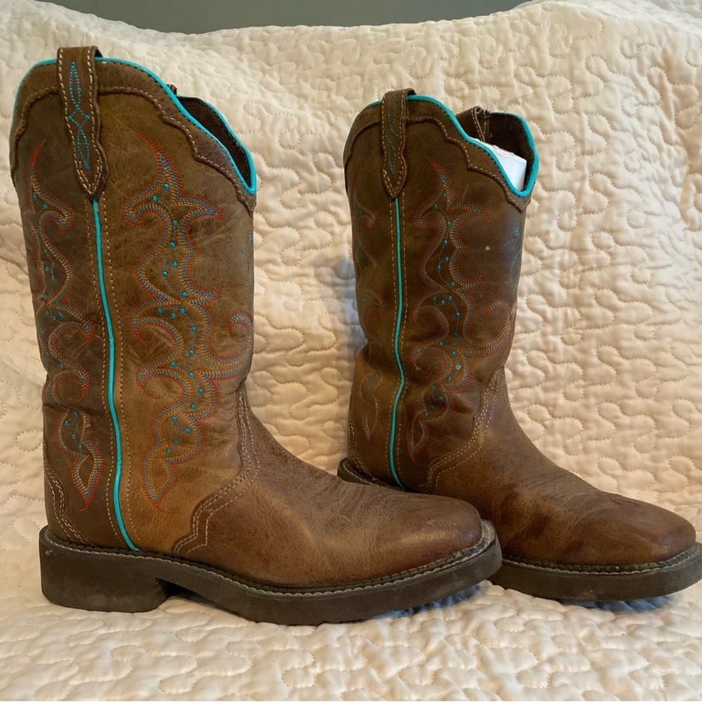 Women’s 10B JUSTIN Western Boots